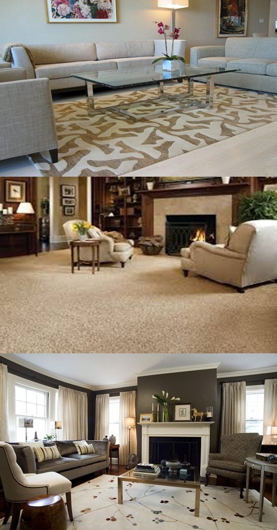 Perfect carpet in living rooms | Budget Flooring, Inc.