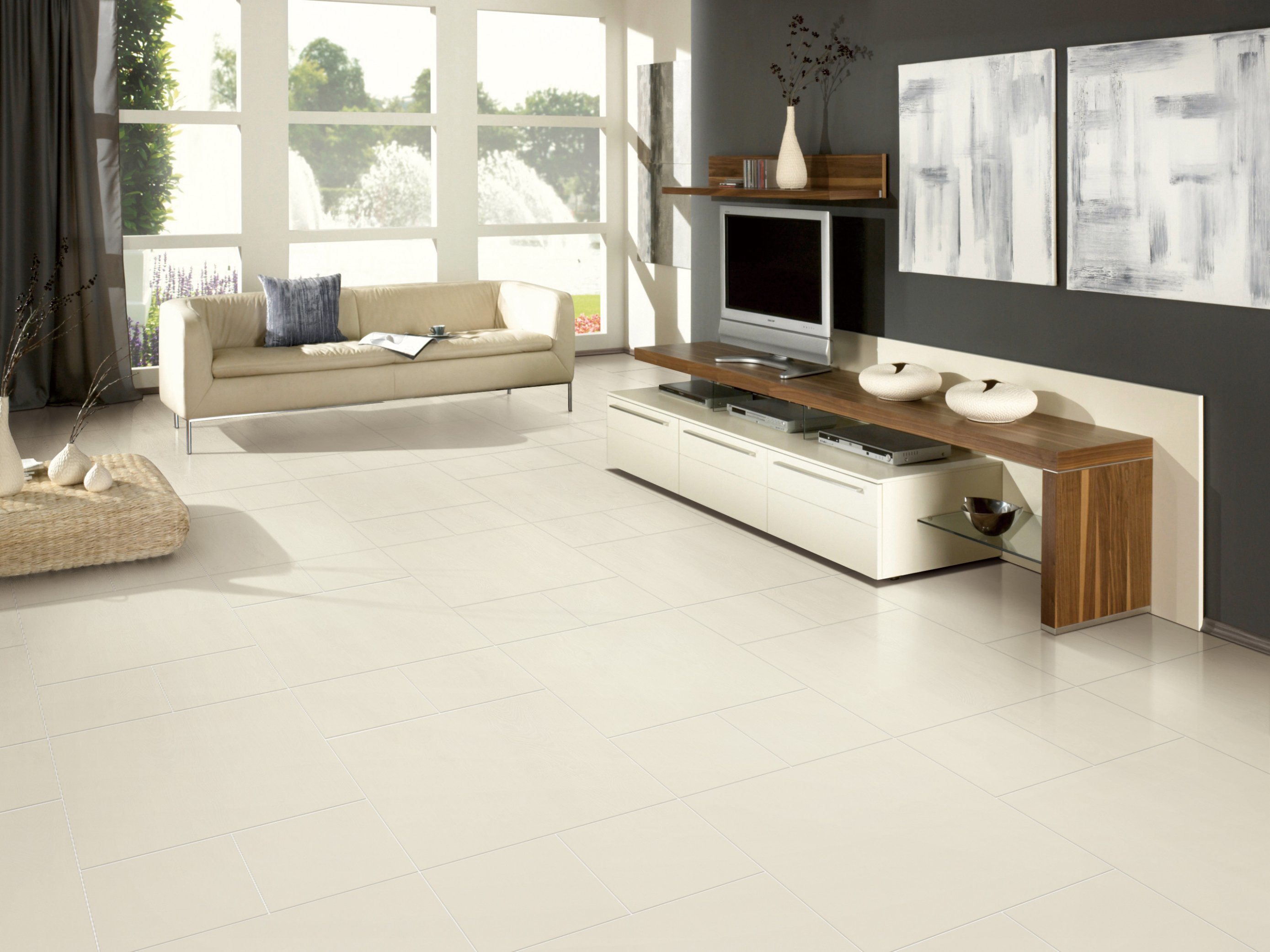 White tiles | Budget Flooring, Inc.