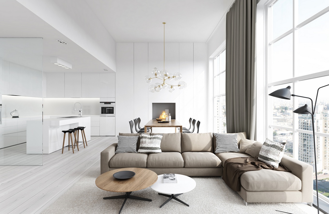 Spacious living room | Budget Flooring, Inc.